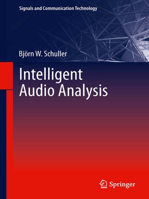 cover image of Intelligent Audio Analysis